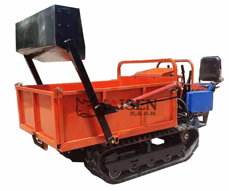 Crawler Dumper All Terrain Crawler Carrier Rubber Track Dump Mini