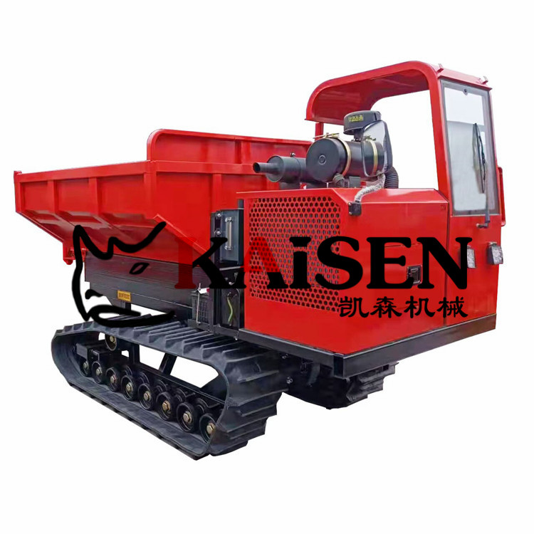 3 TonS Crawler Dumper All Terrain Crawler Carrier Rubber Track Dump