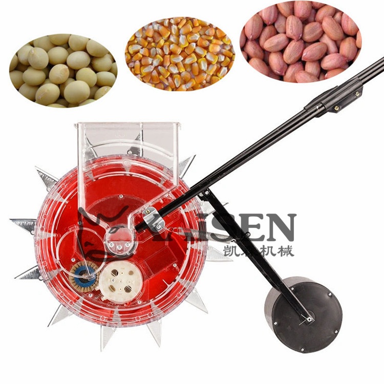 Hand Push Seeder Manual Corn Beans Planter
