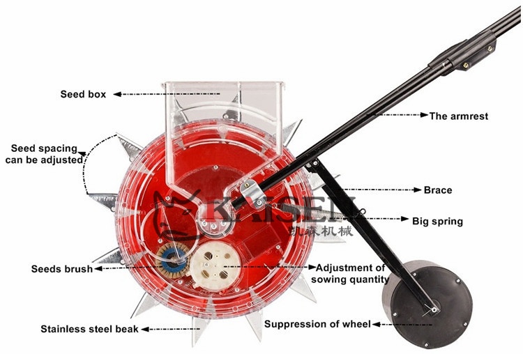 Hand Push Seeder Manual Corn Beans Planter