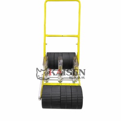3 Rows Hand Push Manual Jang Vegetable Seeder for Onion Carrot Cabbage