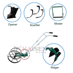 Single/ Double Wheel Hoe Weed Deal Corn Hilling/Scarifier Scarifying Equipment Loosener/ Cultivator