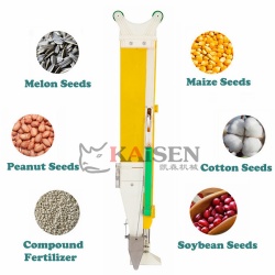 Portable Manual Corn And Soybean Seed Barrel Seeder