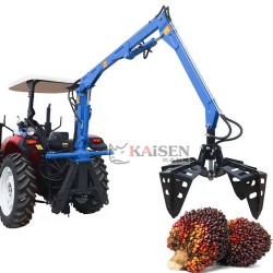 Fruit palm oil grabbing pickers for Crawler Dumper /travtor