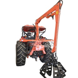 farm equipment 4 jaws Palm oil fruit crane grapple