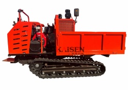 KS-1.5T Mini Rubber Track Dump Crawler Carrier /Crawler Dumper