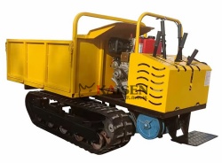 KS-1.5T Mini Rubber Track Dump /Crawler Dumper