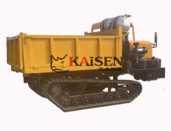 8T Hydraulic Dumper Loader tracked carrier Garden Truck Crawler Dumper for sale