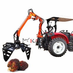 Hydraulic Palm Fruit Grabber Machine for Crawler Dumper /Tractor