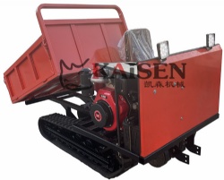 KS-1.8T All Terrain Crawler Carrier Truck Mini Loader Dumper For Oil Palm